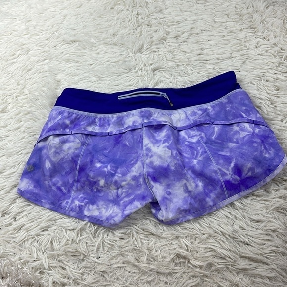 Lululemon Run: Speed Short Spray Dye Cool Breeze Bruised Berry - Picture 3 of 5